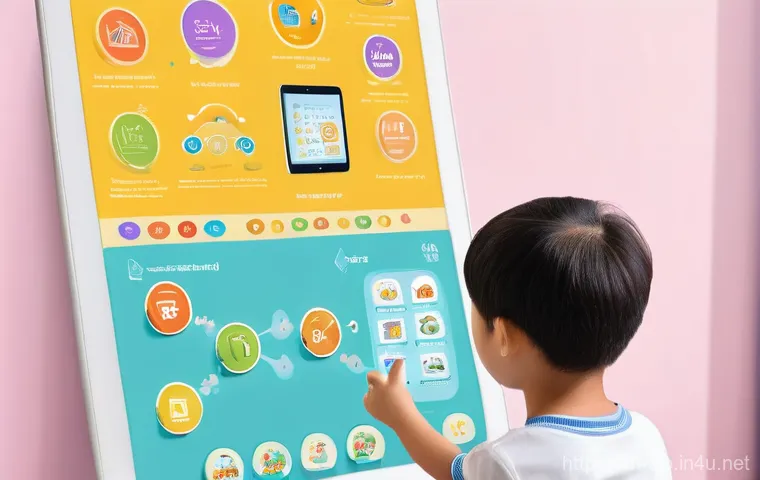 언어치료 교육과정 설계 - **Prompt 1: Modern Pediatric Speech Therapy Session with Technology Integration**
"A bright, cle...