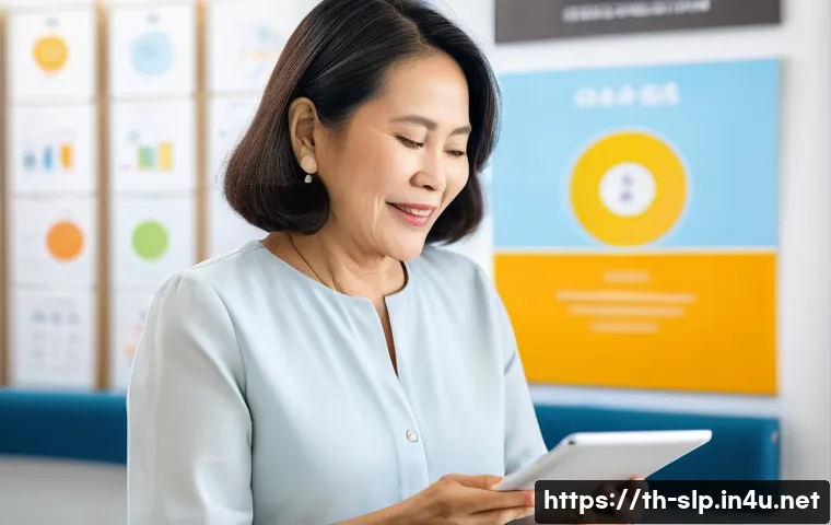 언어 치료에 대한 최신 연구 - A modern speech therapy session in a bright Thai clinic, featuring a middle-aged Thai woman wearing ...